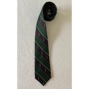 yApre Men's Necktie Multicolor Italian Silk Tie Made in USA 3.3” X 56” EUC